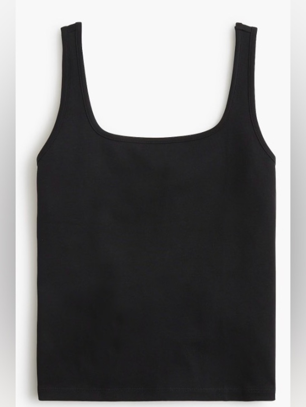 NWT J Crew square neck essential tank size medium